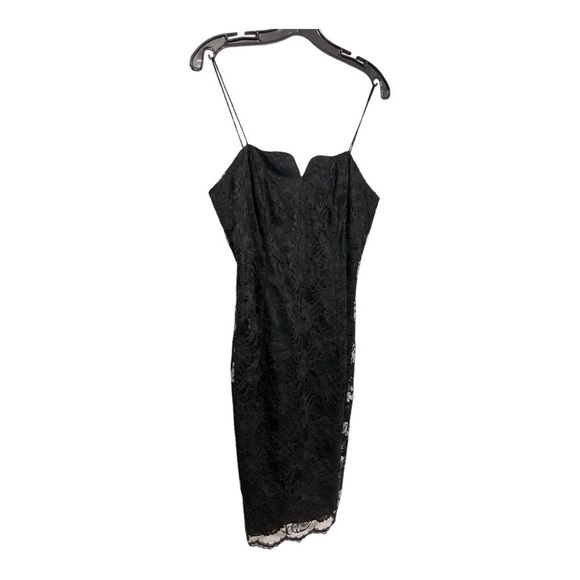 Vintage No Bran Lace Strapless Dress, like new size 9/10 - Picture 1 of 11
